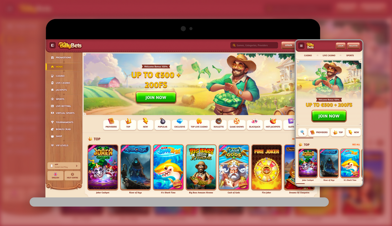 BillyBets Online Casino Review